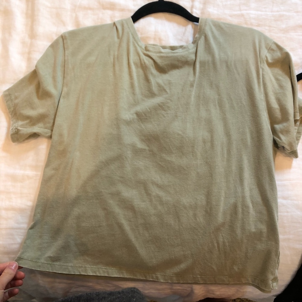 Faded green tee!! Colasie! COMFY